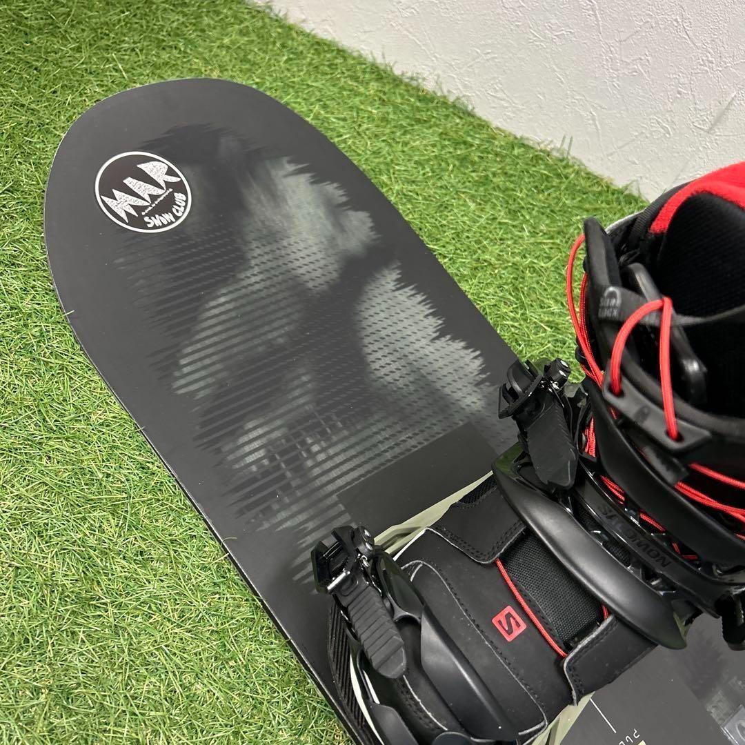 ブーツ無し‼️C025.5 SALOMON 149cm メンズスノーボードセット