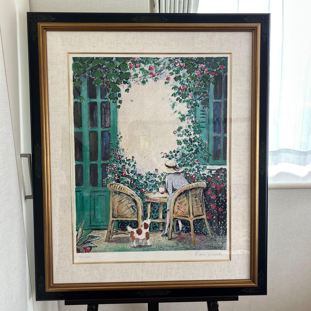 カシニョール　ローズポンポン(額新品)