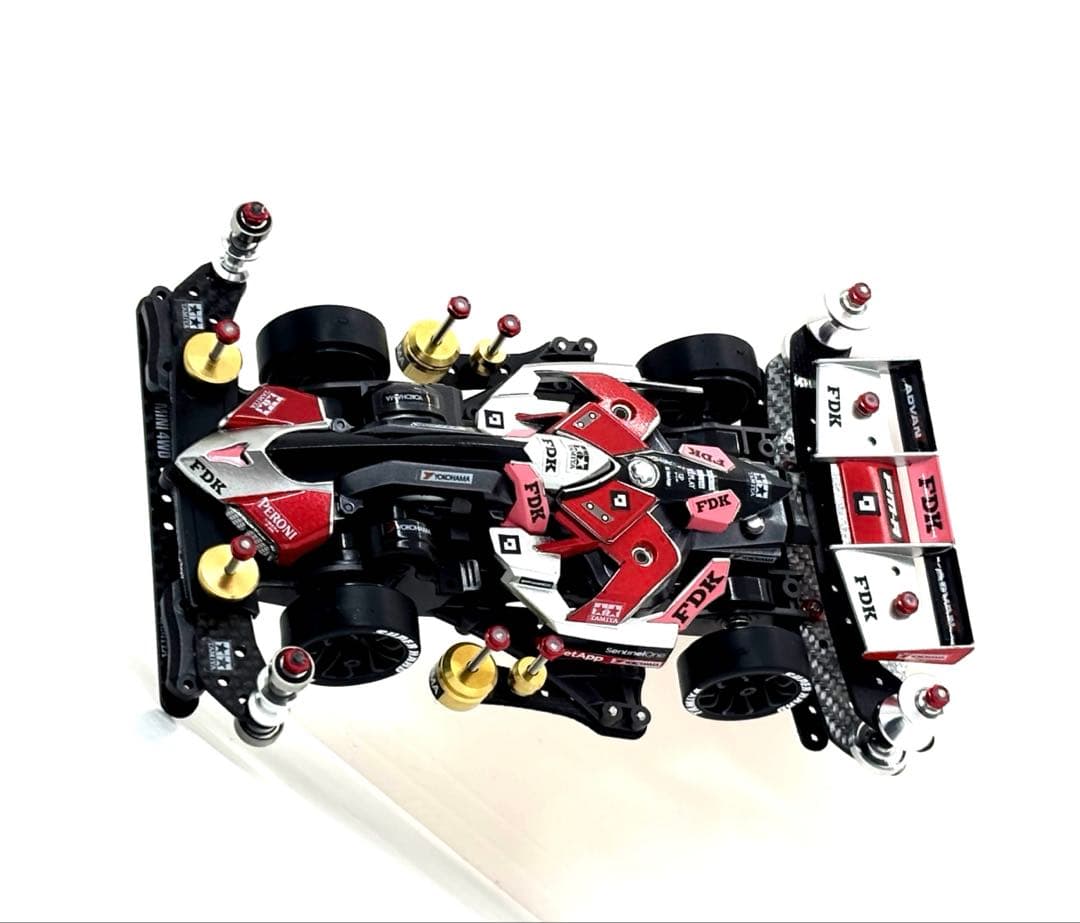 ミニ四駆完成品◎タミヤ　マッハフレーム　カーボン　スラダン　フルベア　B-MAX