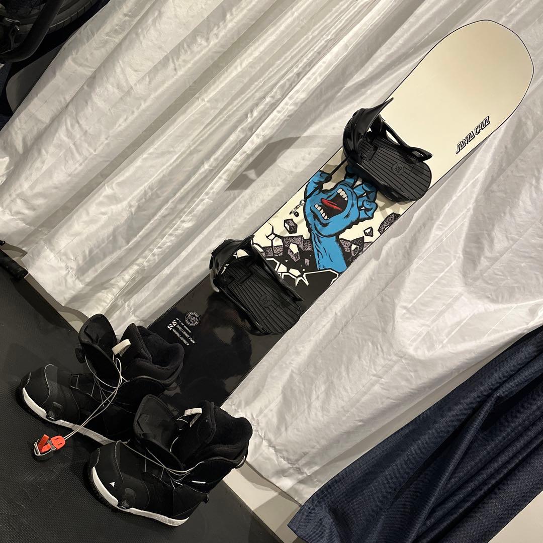 スノーボード ブーツセット サンタクルーズ ステップオンバートン 149