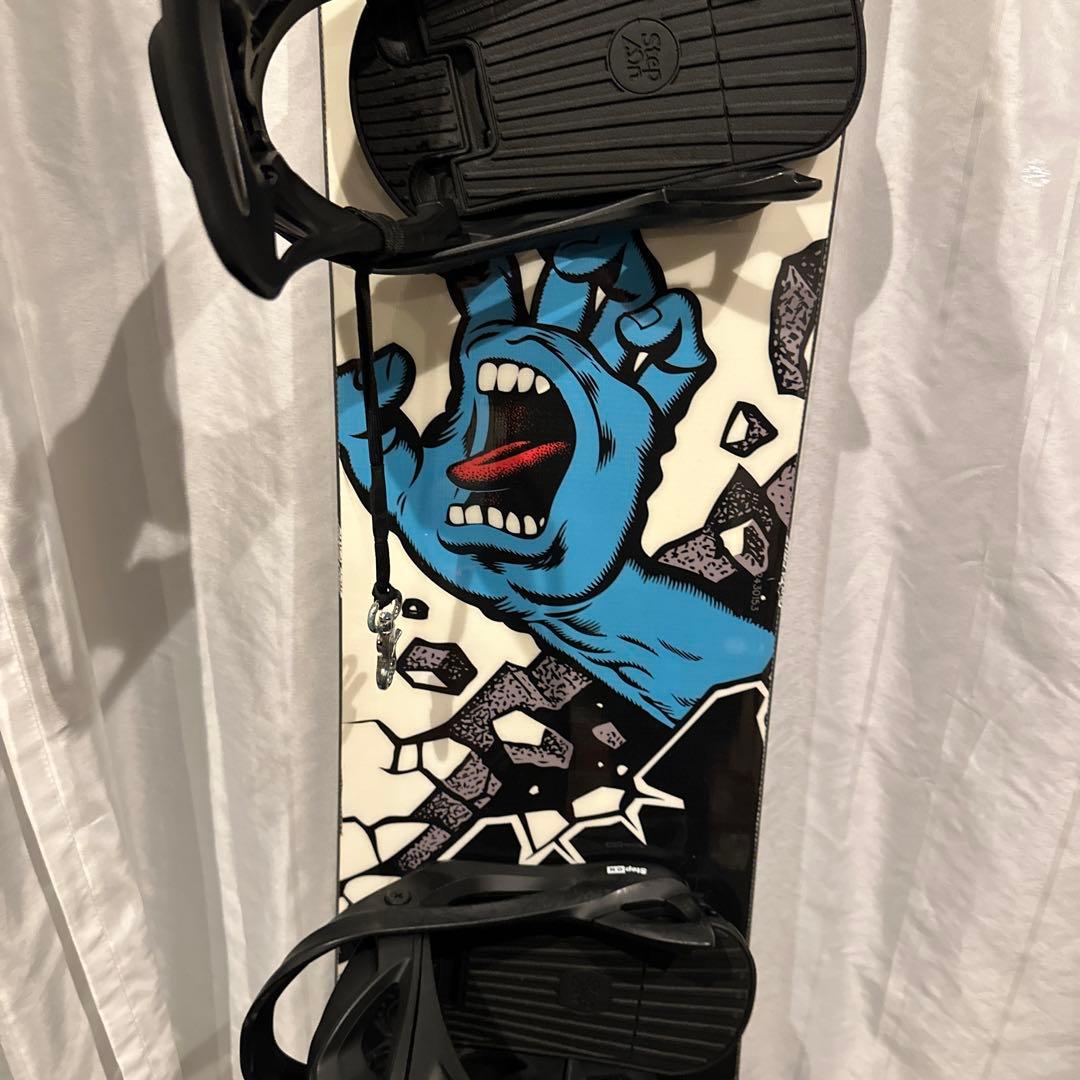 スノーボード ブーツセット サンタクルーズ ステップオンバートン 149