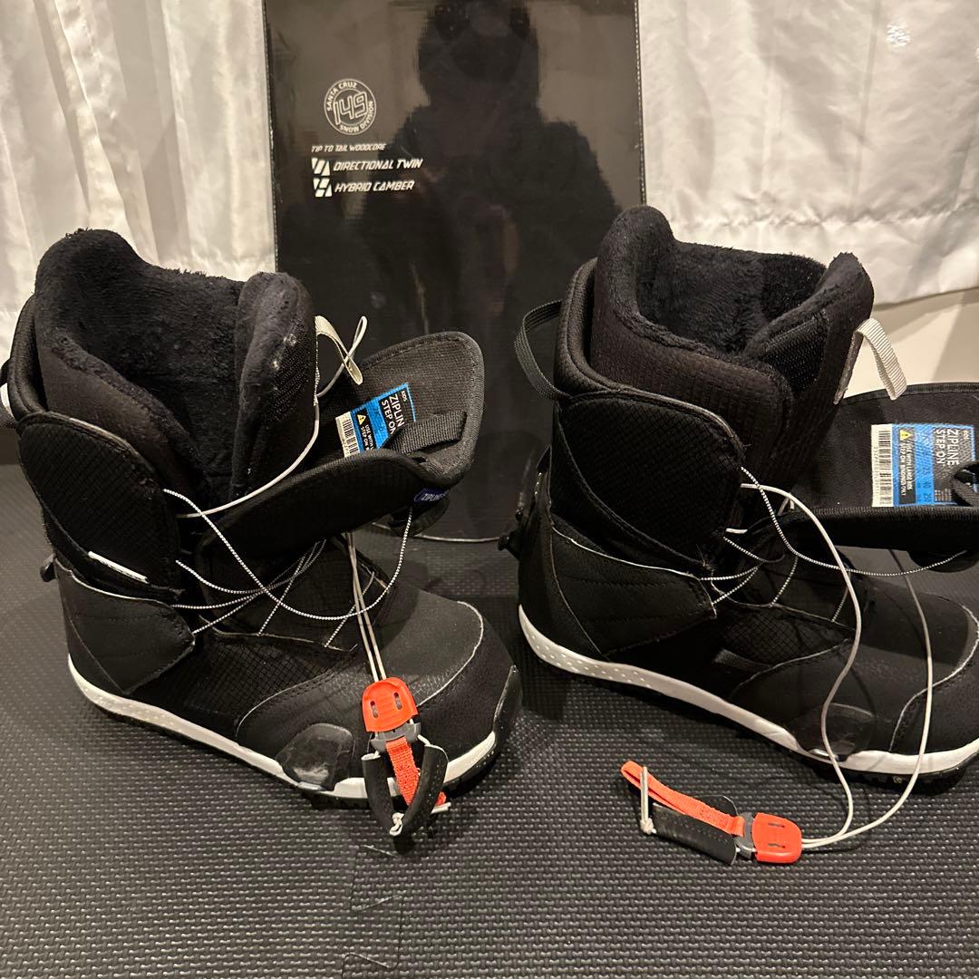スノーボード ブーツセット サンタクルーズ ステップオンバートン 149