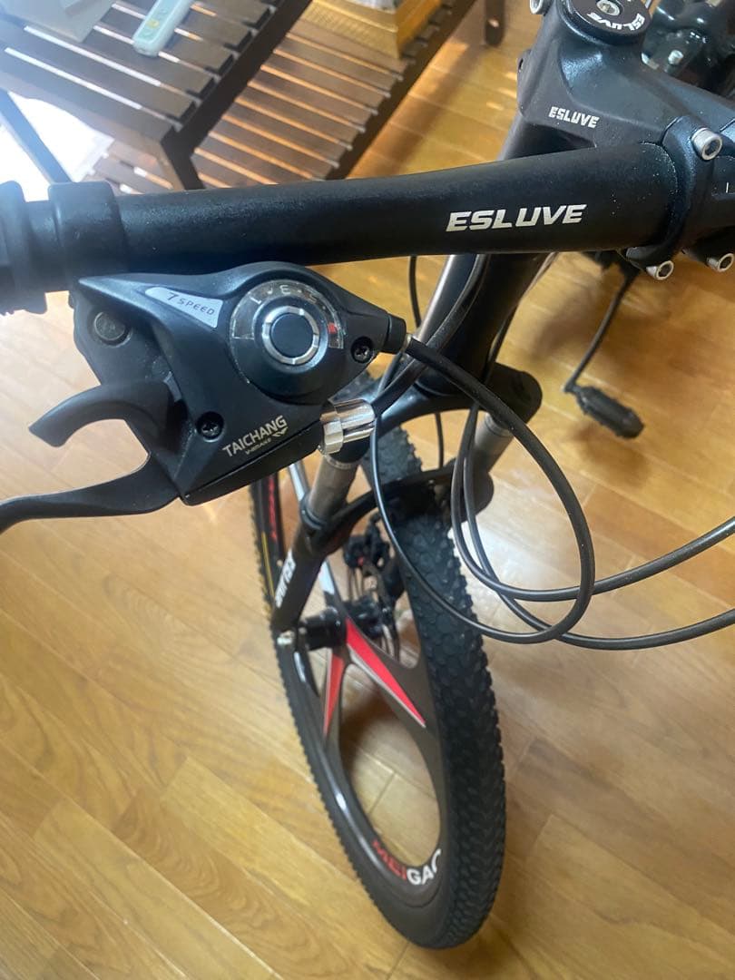 ★激安ESLUVEマウンテンバイクAmazon購入超美品★引取手渡し乗り帰り希望