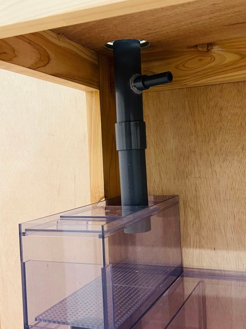 一台限定　900x450x450㎜オールガラスオーバーフロー水槽 セット