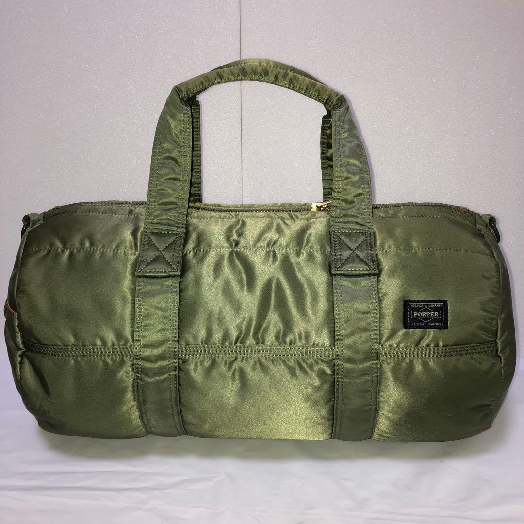 極美品✨ポーター タンカー ボストンバッグS 2way セージ 吉田カバン