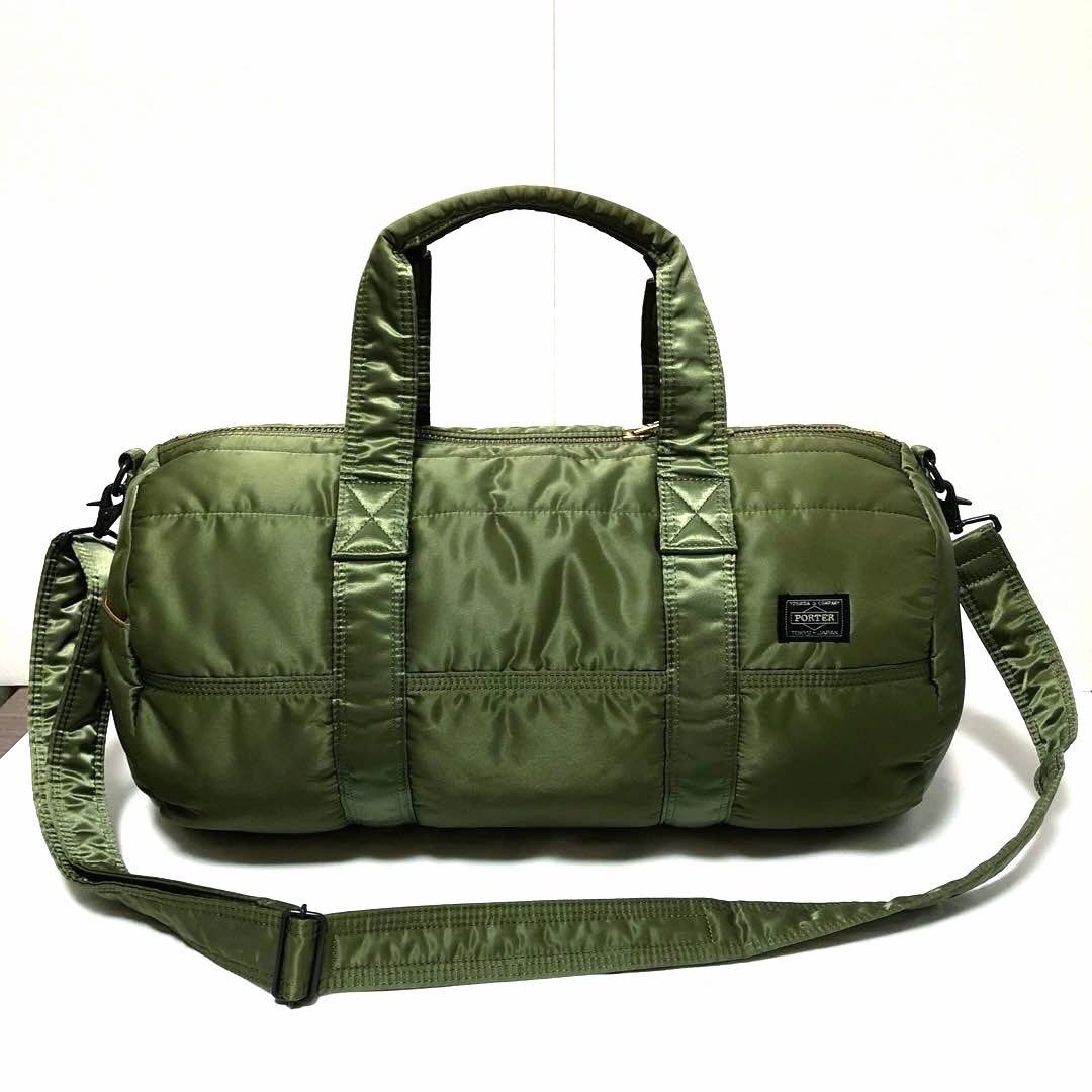 極美品✨ポーター タンカー ボストンバッグS 2way セージ 吉田カバン