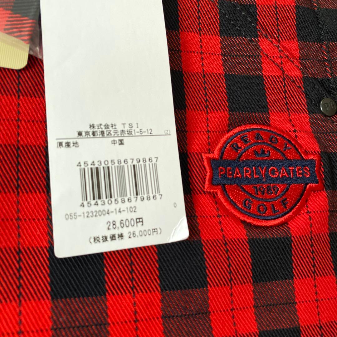 新品タグ付き　パーリゲイツ　ショートパンツ　レディース　Sゴルフウェア チェック