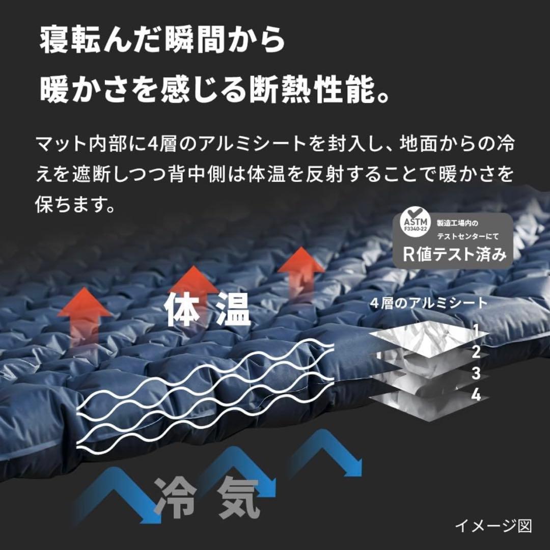 WAQ Ultra Light AirMat ウルトラライトエアマット 7cm