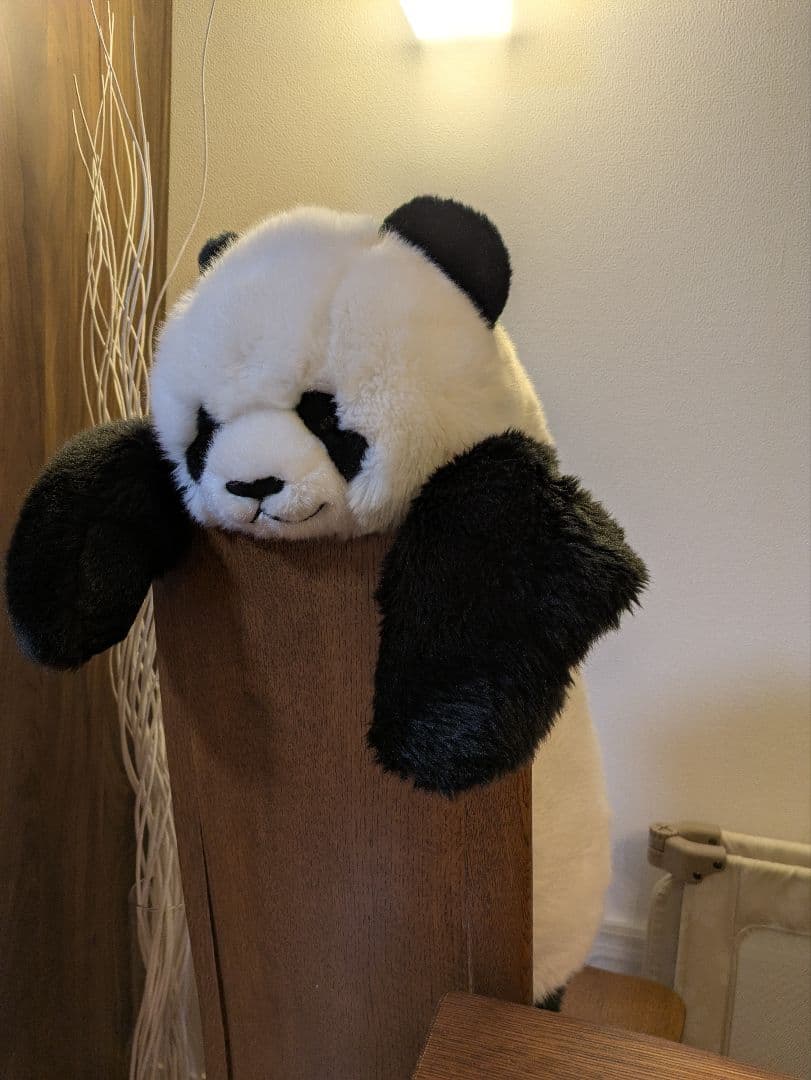 上野動物園　抱っこシャンシャン　パンダ　大型ぬいぐるみ　約63cm　ふわふわ