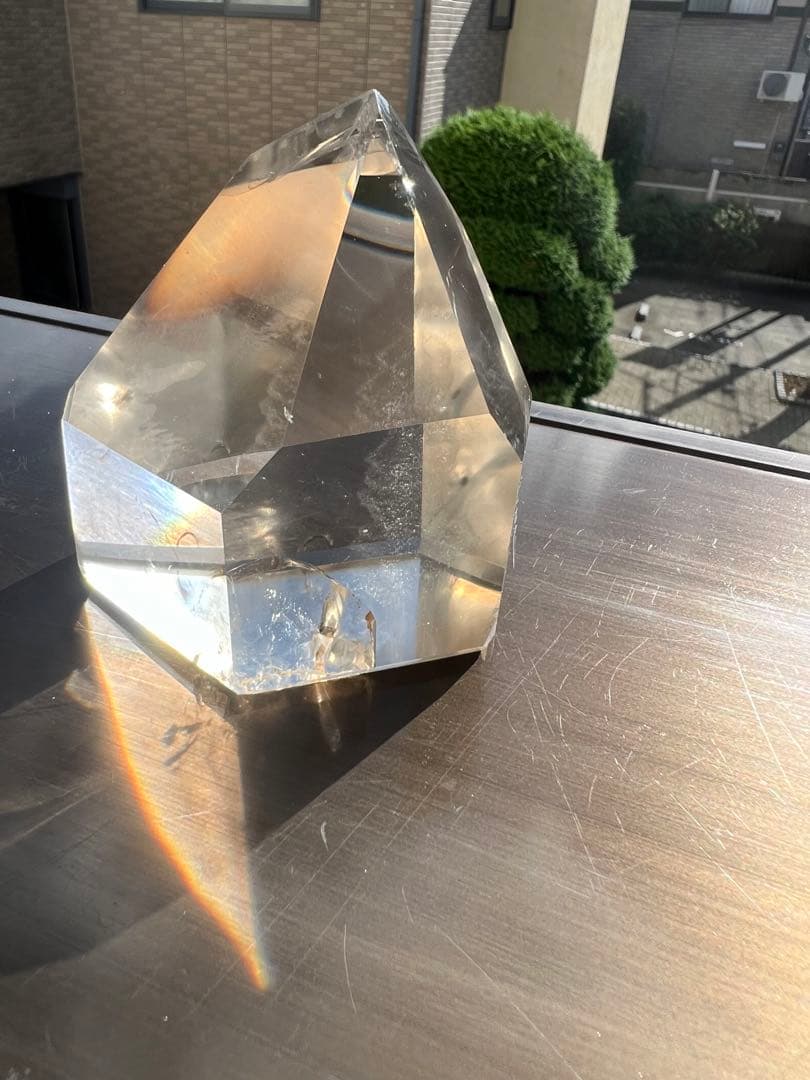 レムリアンシードバイーア産天然色シトリン・ポリッシュポイント！ダウクリスタル！！