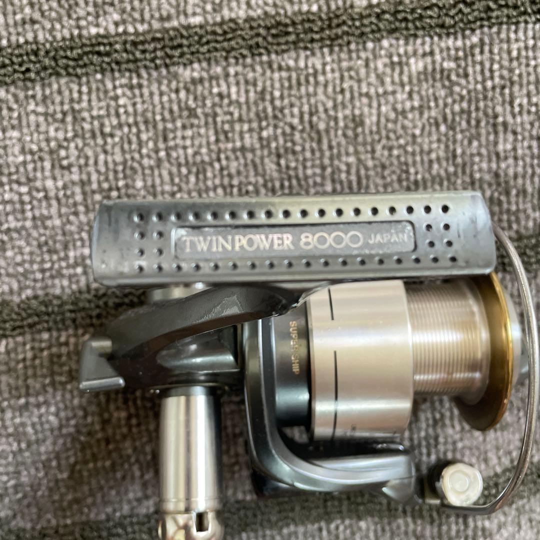 SHIMANO TWIN POWER 8000 リール　箱付き