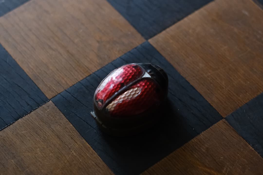 イギリスアンティーク｜てんとう虫のピルケース