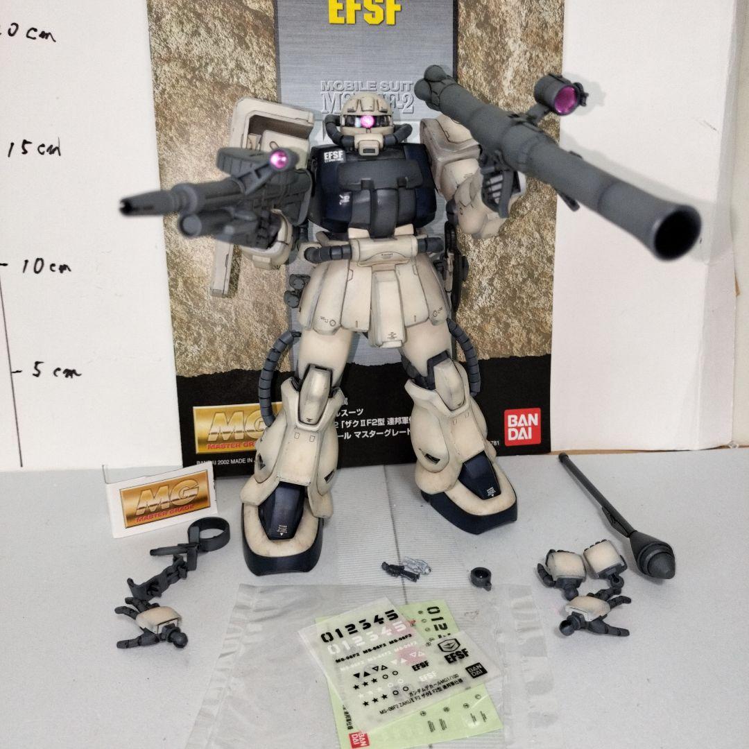 MG1/100 ザクⅡ F2型 連邦軍仕様 塗装完成品 ガンダム ガンプラ 素組