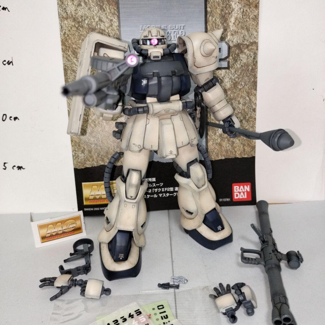 MG1/100 ザクⅡ F2型 連邦軍仕様 塗装完成品 ガンダム ガンプラ 素組