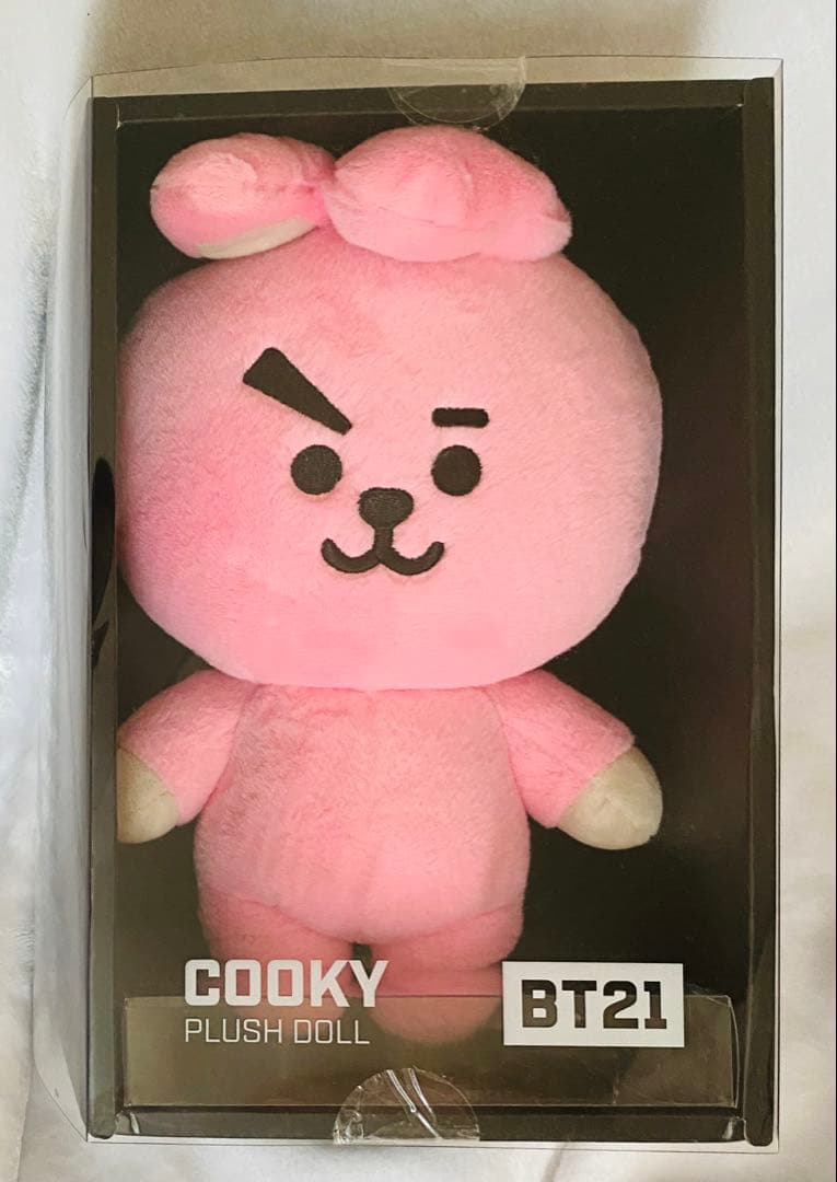 BTS BT21 COOKY 公式 ぬいぐるみ スタンディングドール クッション