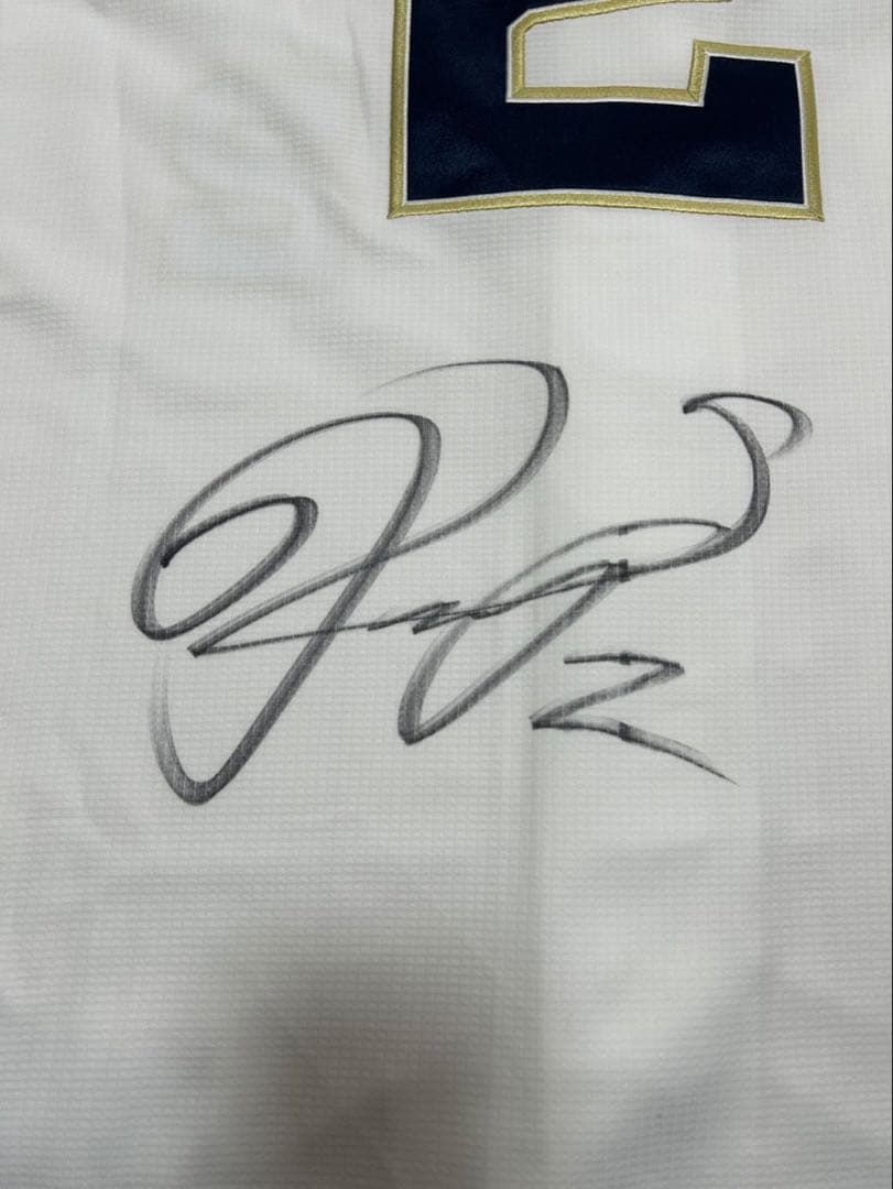 オリックス・バファローズ　若月健矢　直筆サイン入りユニフォーム　Lサイズ　新品