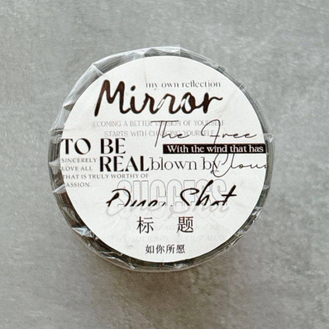 如你所愿文创《大标题》海外マスキングテープ　マステ 【2627】