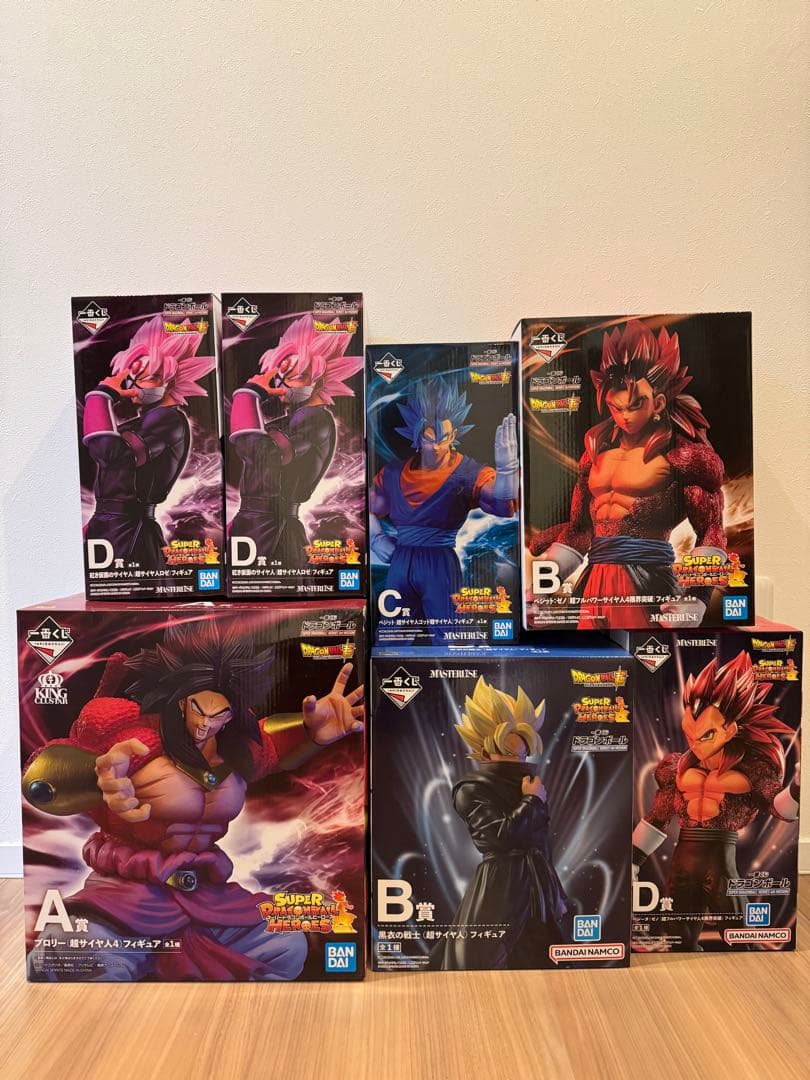 ドラゴンボール　一番くじ　フィギュア　セット