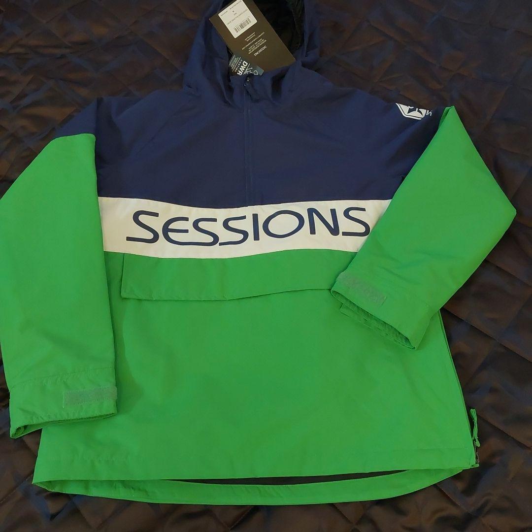 セッションズ スノボジャケット ジュニアM 140センチ相当 SESSIONS