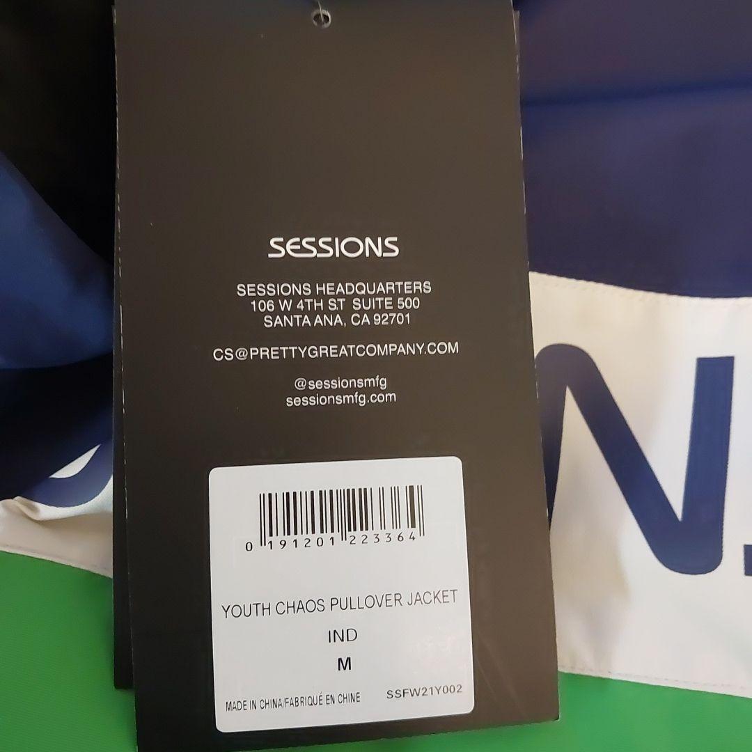 セッションズ スノボジャケット ジュニアM 140センチ相当 SESSIONS