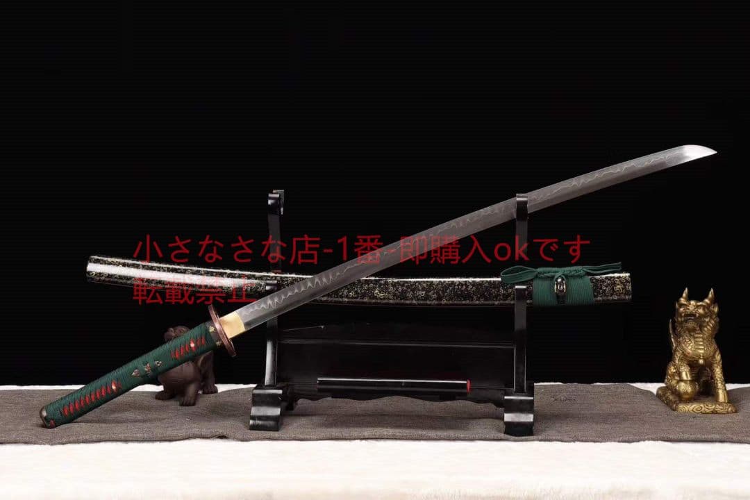 26寸ロングタンクT10焼刃ダークナイトサムライ 刀装具 日本刀 模造刀 居合刀