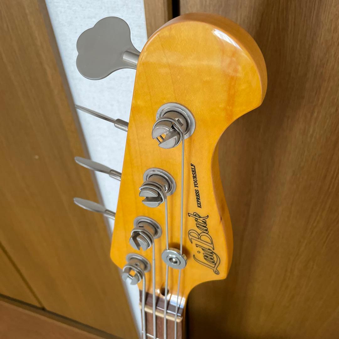 Lui Back ピンクエレキベース 4弦