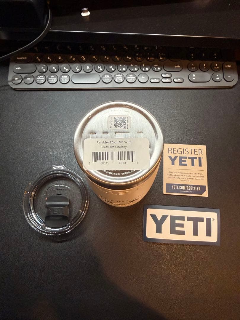 YETI タンブラー ホワイト テキサス限定デザイン 20oz