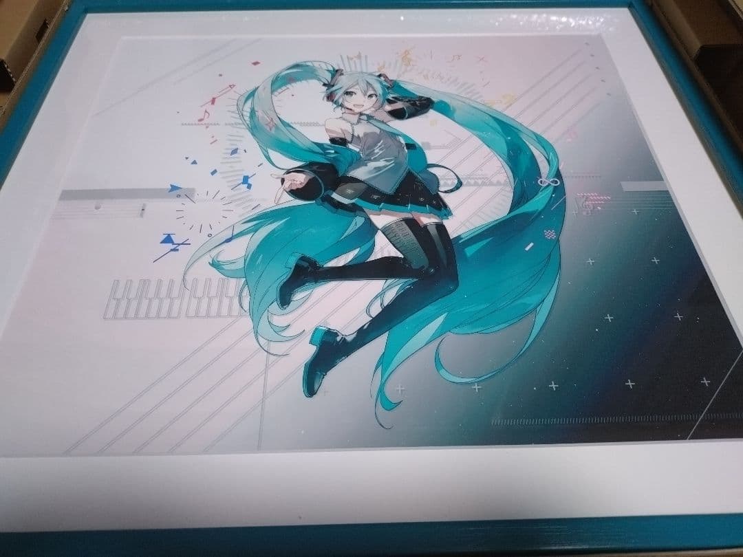 初音ミク クロニクル 複製画①Rella 美品