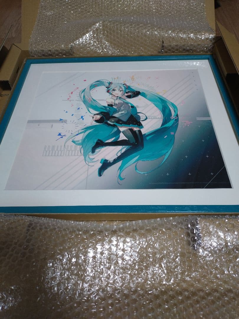初音ミク クロニクル 複製画①Rella 美品