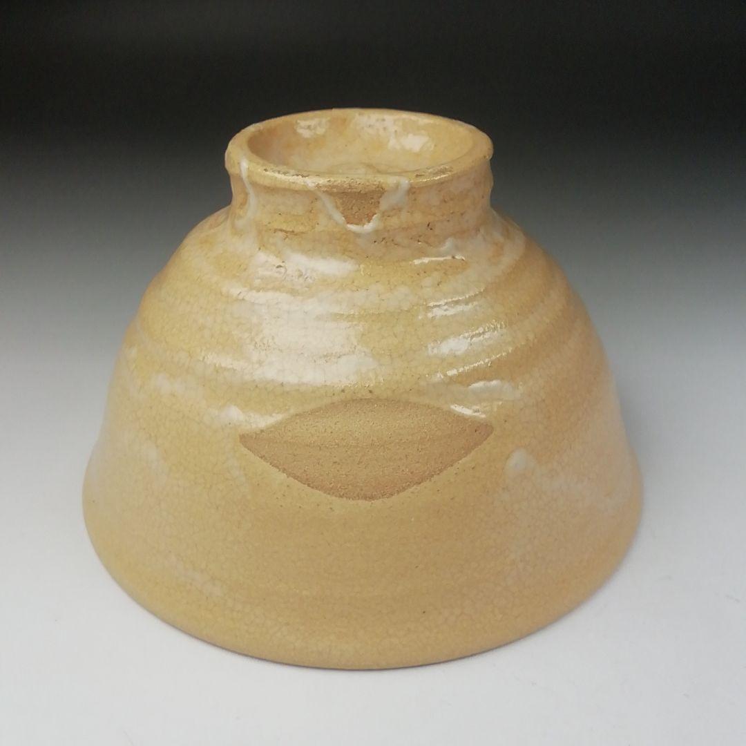 Ｔ４９３　茶碗　『大井戸　喜左衛門写』『龍喜窯　今城聡 造』共箱　抹茶碗　茶道具