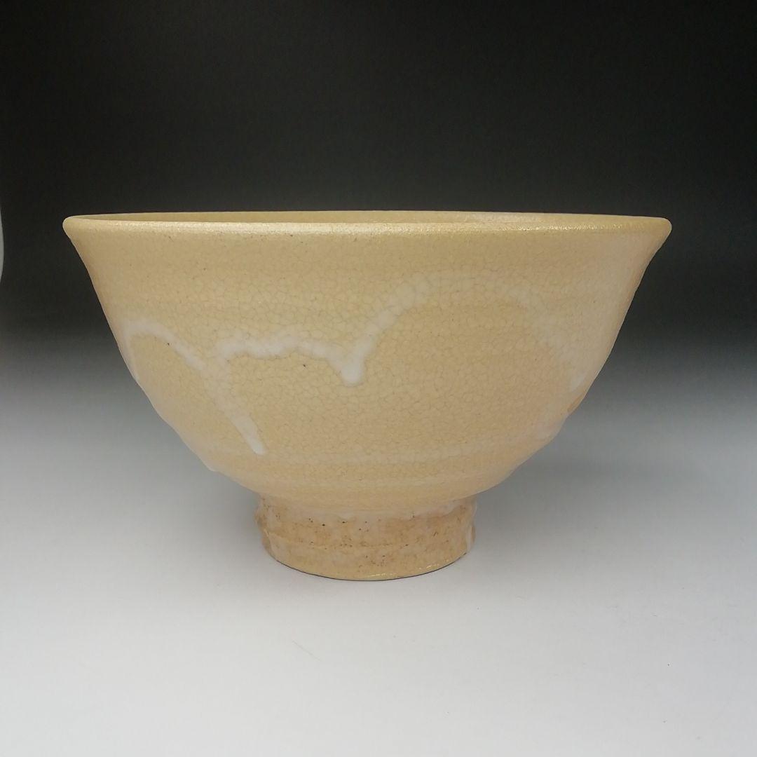 Ｔ４９３　茶碗　『大井戸　喜左衛門写』『龍喜窯　今城聡 造』共箱　抹茶碗　茶道具