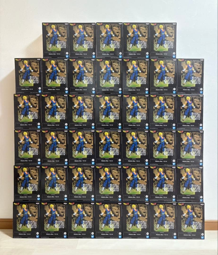 ドラゴンボールZ フィギュア　History Box ベジット　40個
