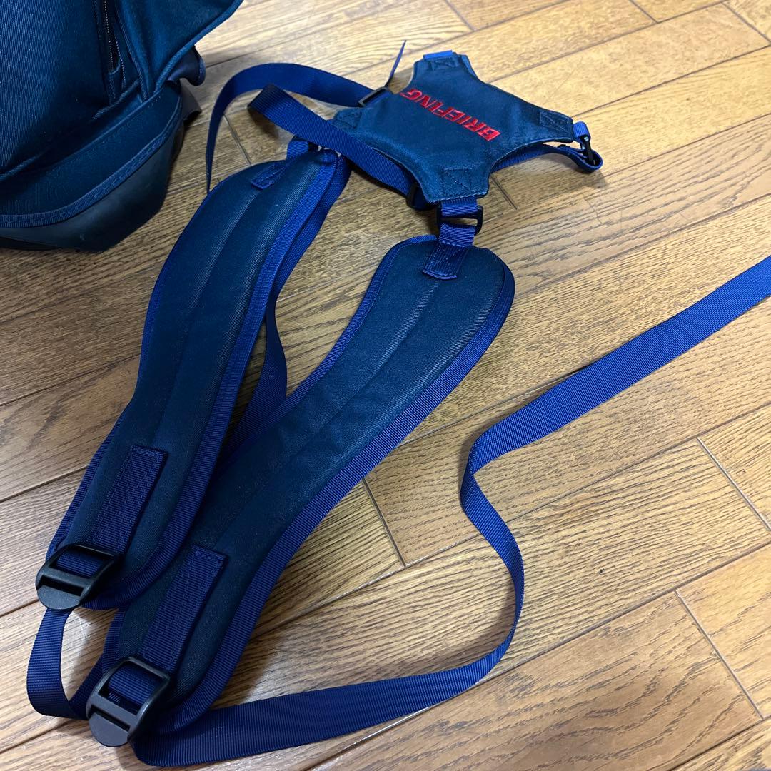 BRIEFING ネイビー ゴルフバッグ(BEAMSGOLFとコラボ)