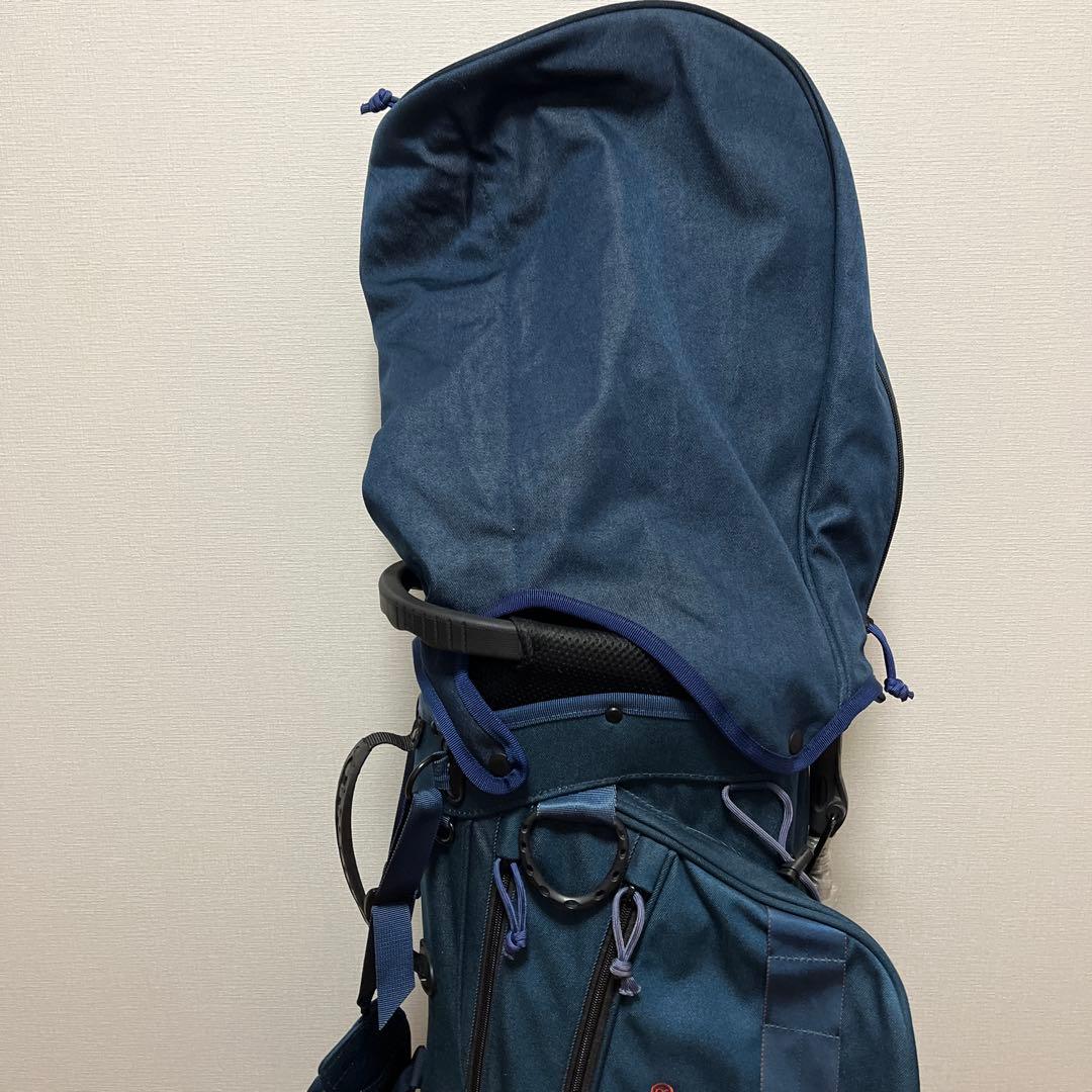 BRIEFING ネイビー ゴルフバッグ(BEAMSGOLFとコラボ)