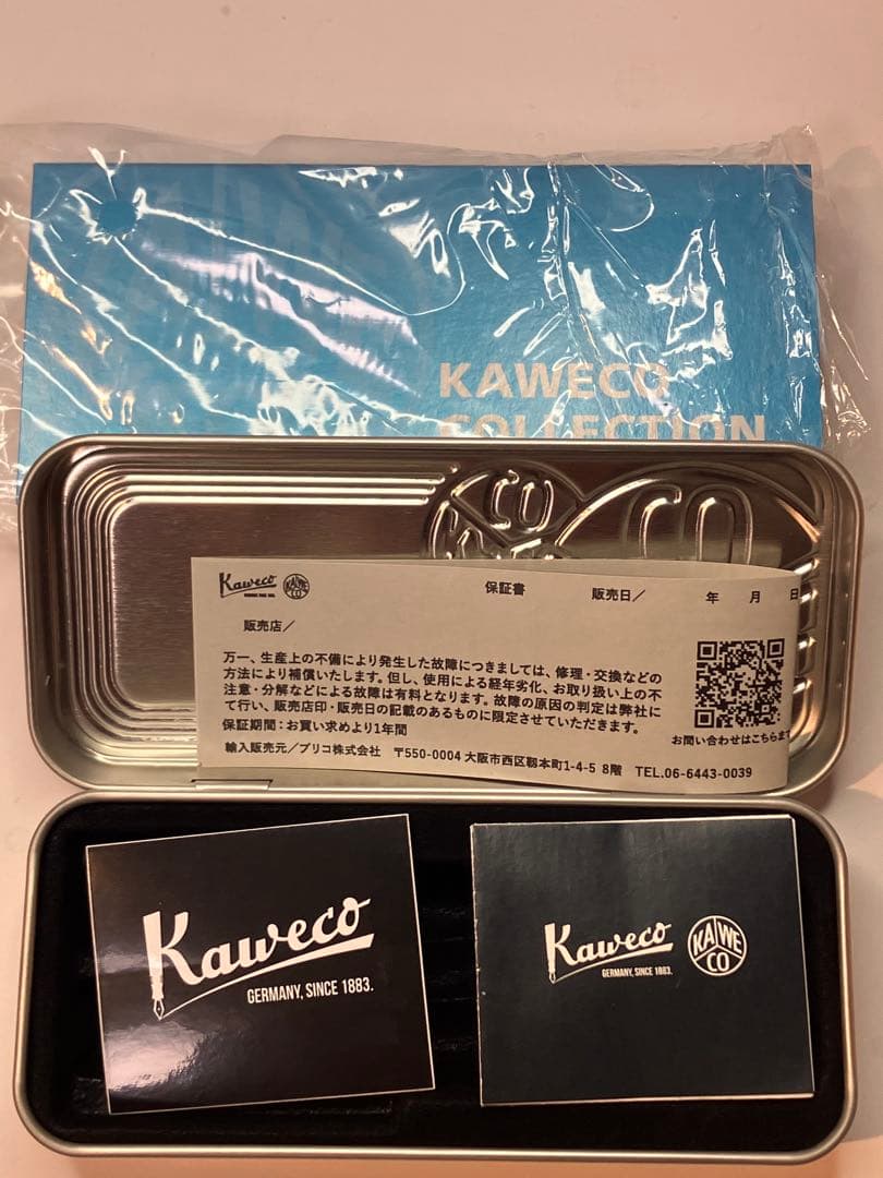 KAWECO カヴェコ リリプット 万年筆 B（太字）ブルー