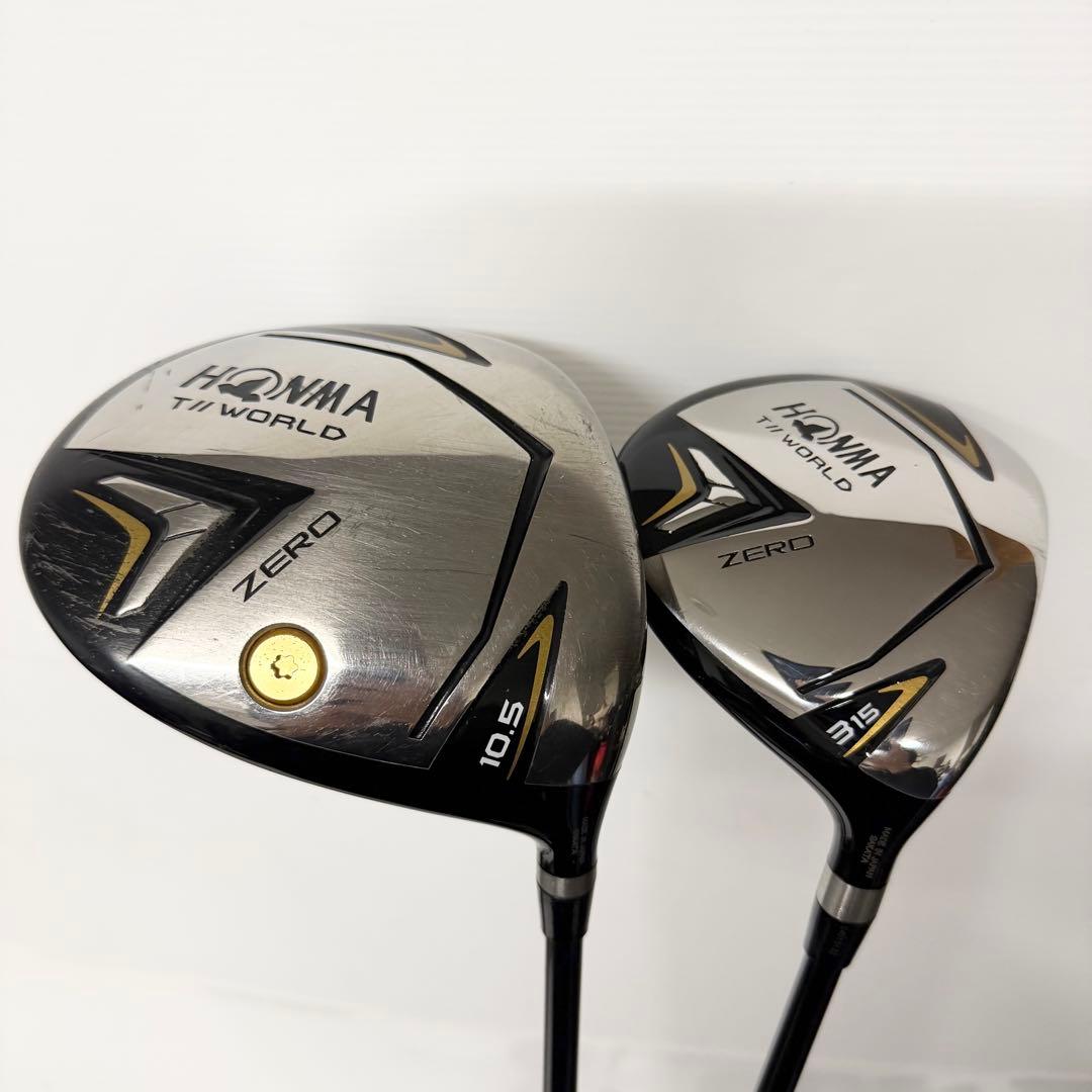 新品未使用　HONMA TOUR WORLD ZERO ゴルフセット　ホンマ