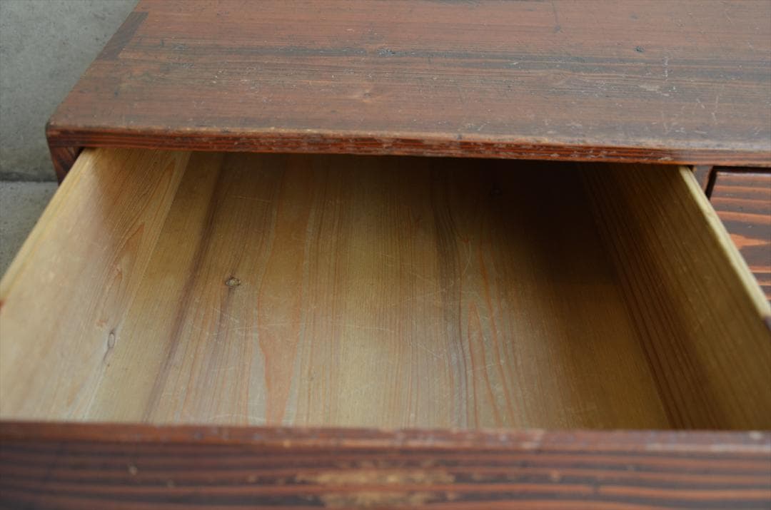 江戸末期　時代　引き出し　小箪笥　チェスト　木製　家具　骨董品　アンティーク