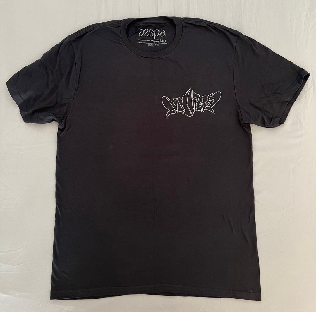 【フランス限定】aespaパリ公演限定 新品未使用ライブTシャツ(Mサイズ)