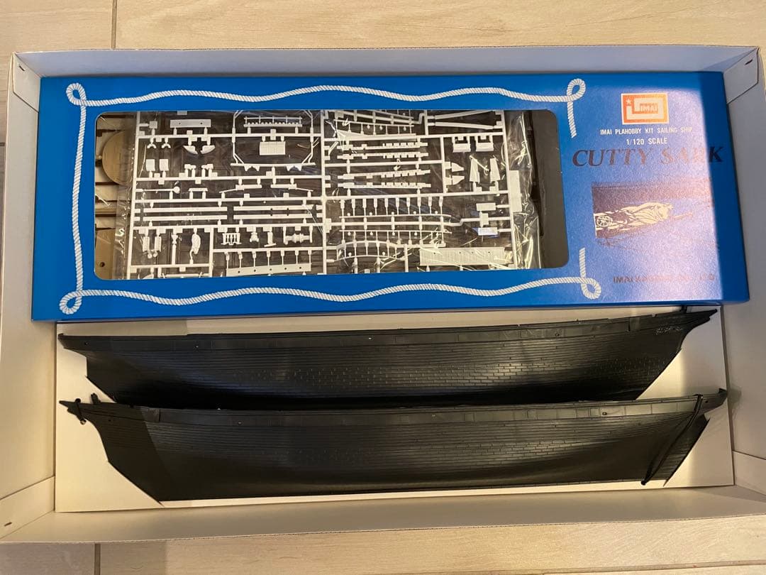 CUTTY SARK 1/120スケール模型キット