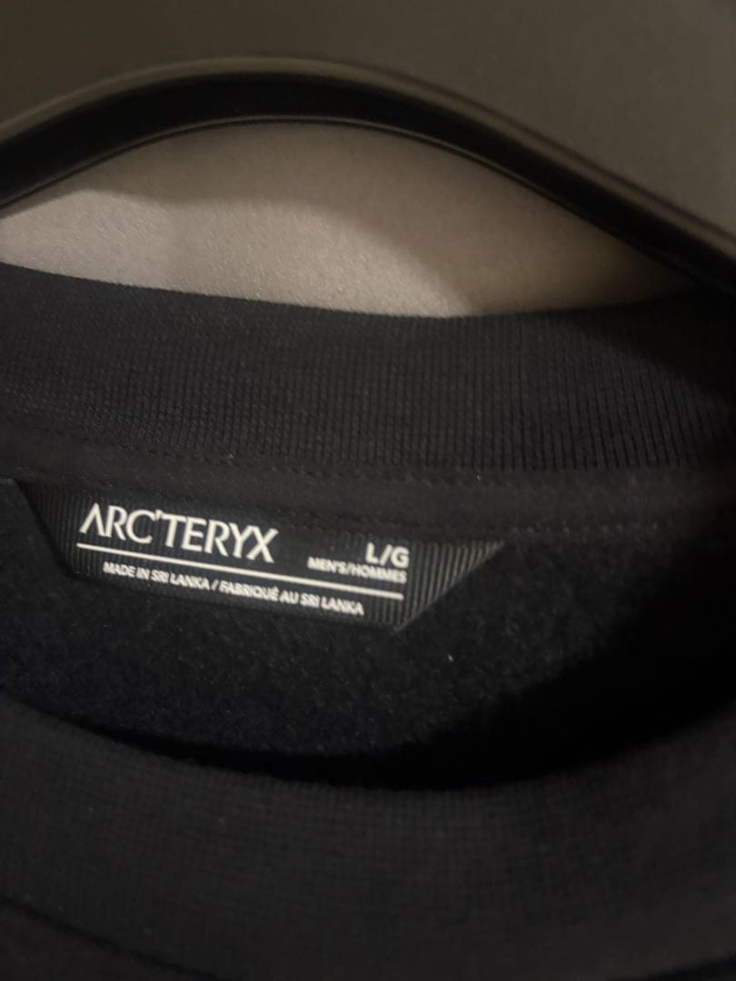 ARC TERYX アークテリクス エンブレムフリースクルー メンズ　スウェット