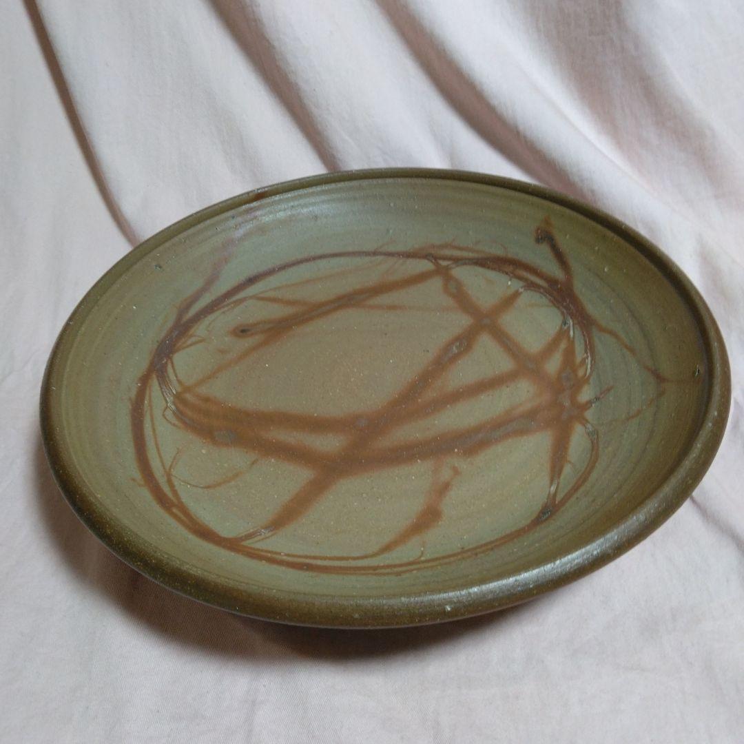 備前焼　作家物の大皿