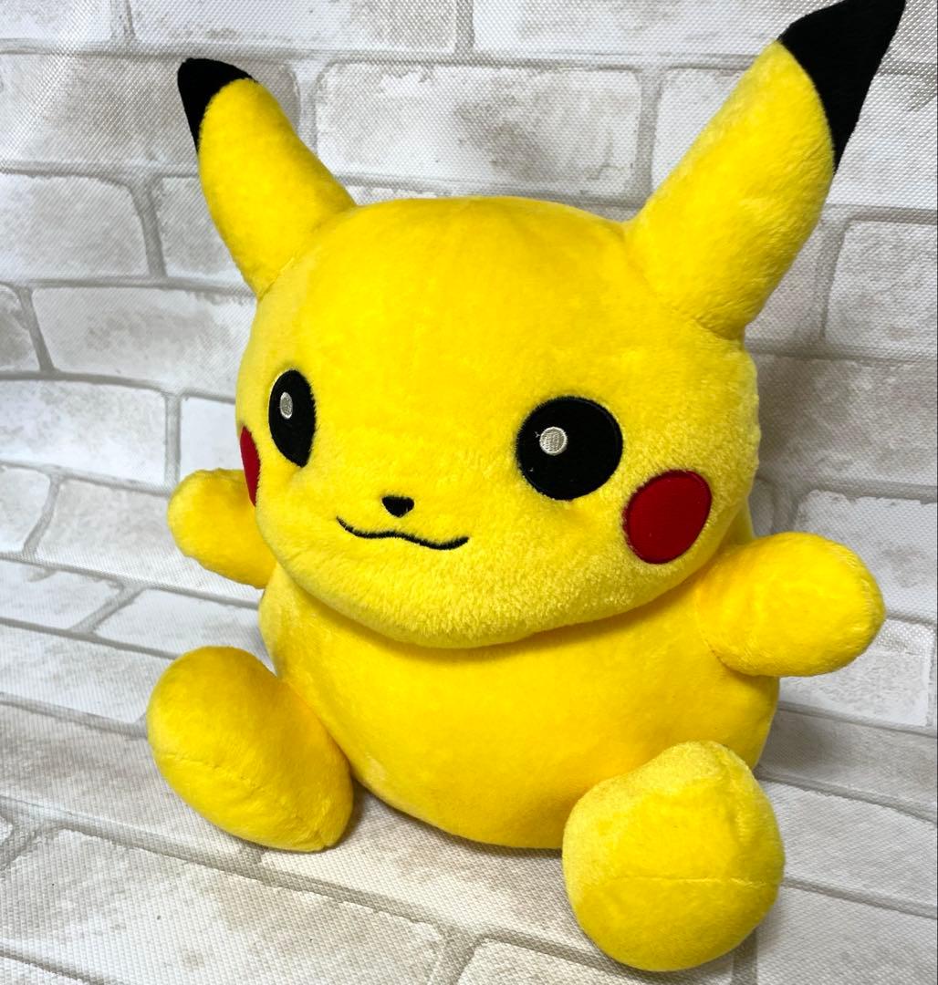 【希少】ピカチュウ ぬいぐるみ ポケドール　ポケセンオリジナル 12インチ