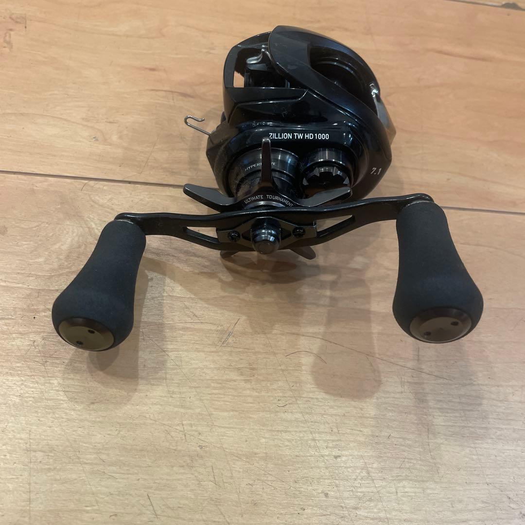 22ジリオン TW HD 1000 ブラックベイトリール