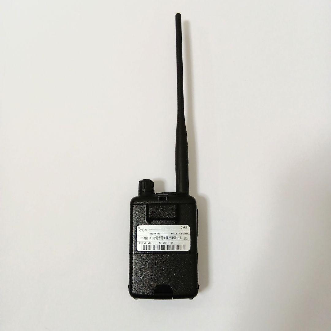 ICOM IC-R6 広帯域ハンディレシーバー