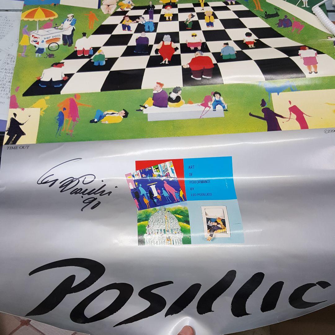 レオポシリコ　サイン入りポスター