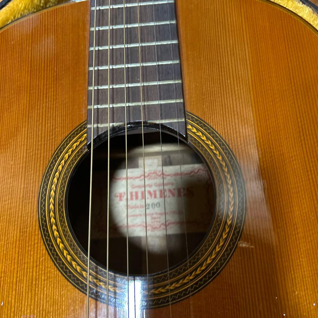 F.HIMENES Modelo 200 (黒澤ギター)ビンテージ ハートケース