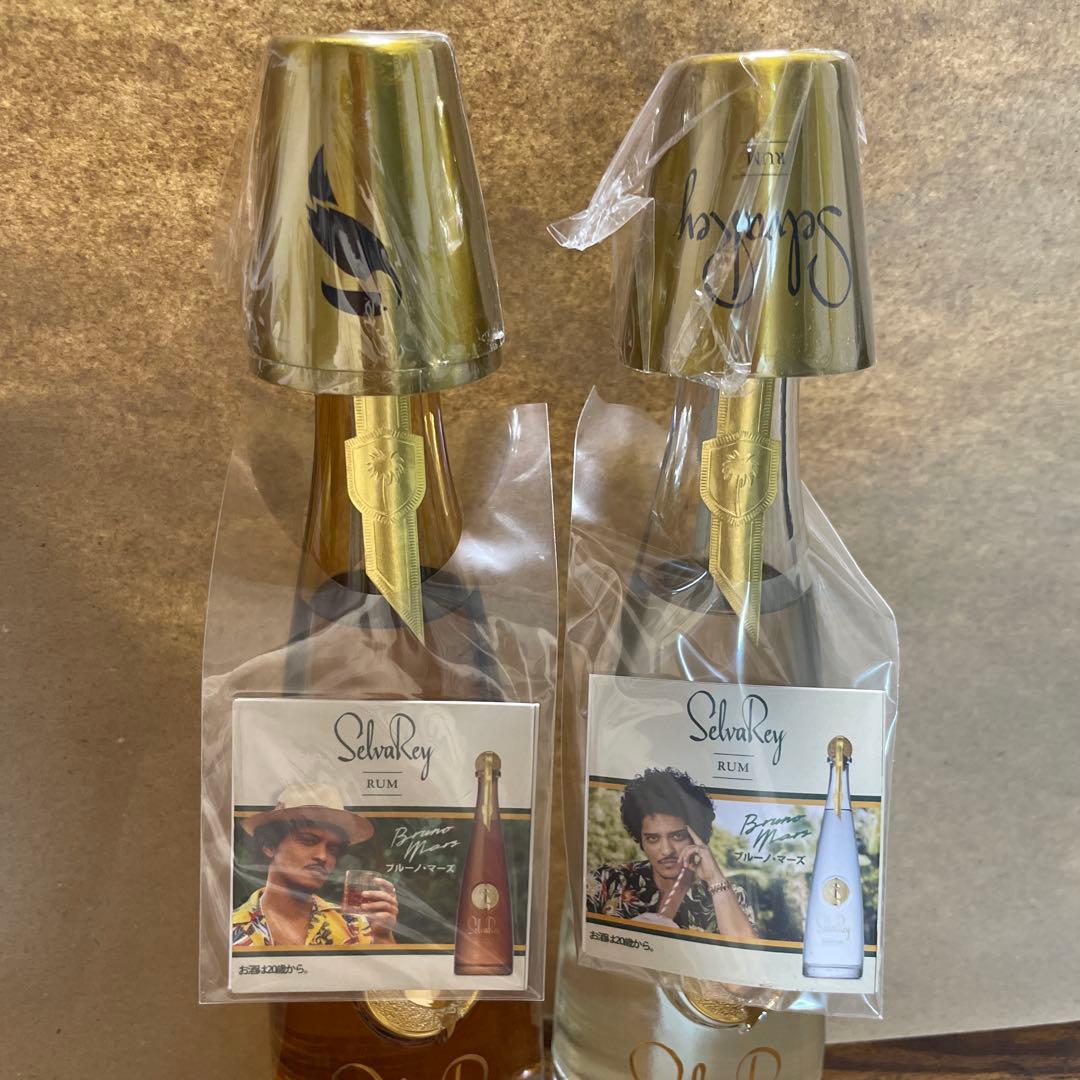 SelvaRey ショットグラス付きチョコレートラム & ホワイトラム2本セット