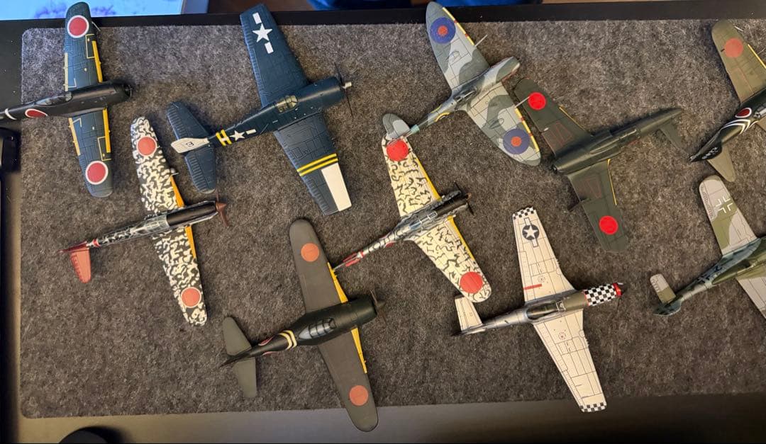 戦闘機　ダイキャスト　第二次世界大戦 傑作機　ジャンクまとめ売り