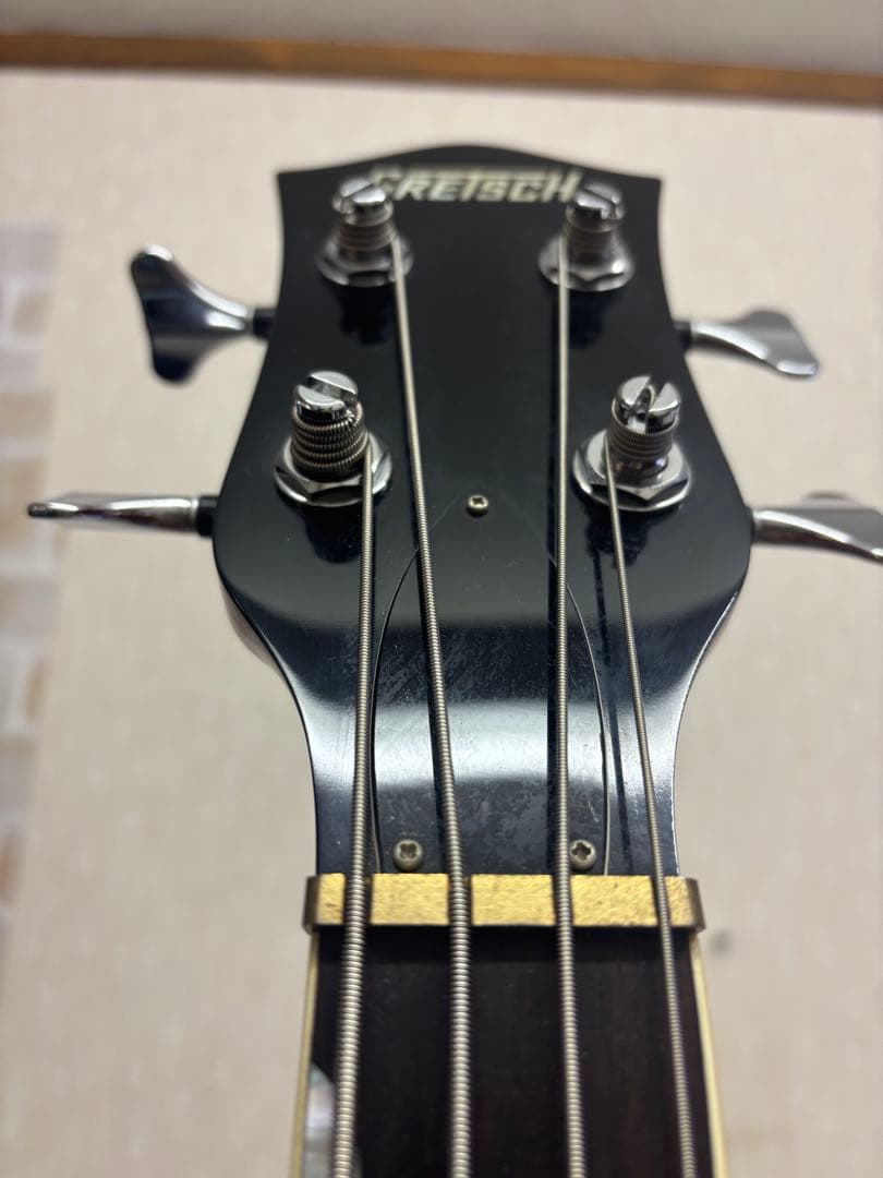 GRETSCH 廃盤 G6119B セミアコースティックエレキベース オレンジ