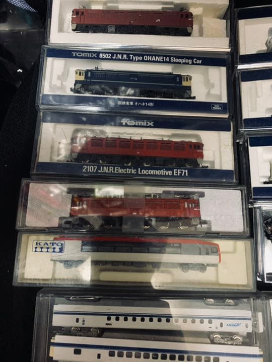 Nゲージセット　電気機関車6両　ジャンク車両つき